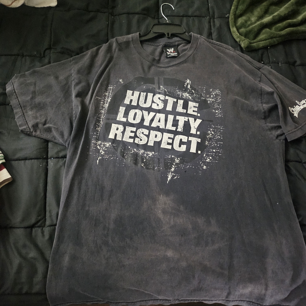WWE Men's Charcoal Graphic Tee